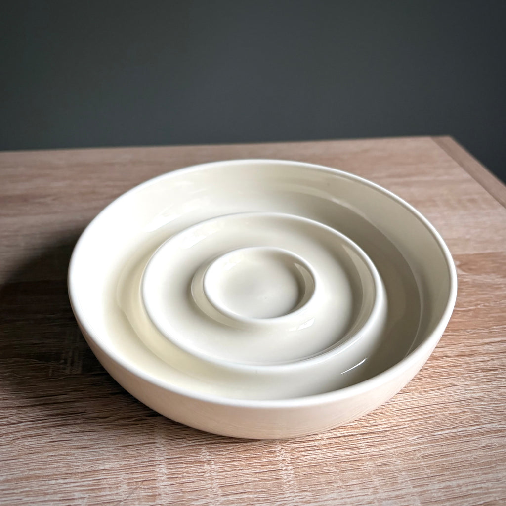 Bol anti-glouton en céramique — pour des repas plus calmes et sans stress